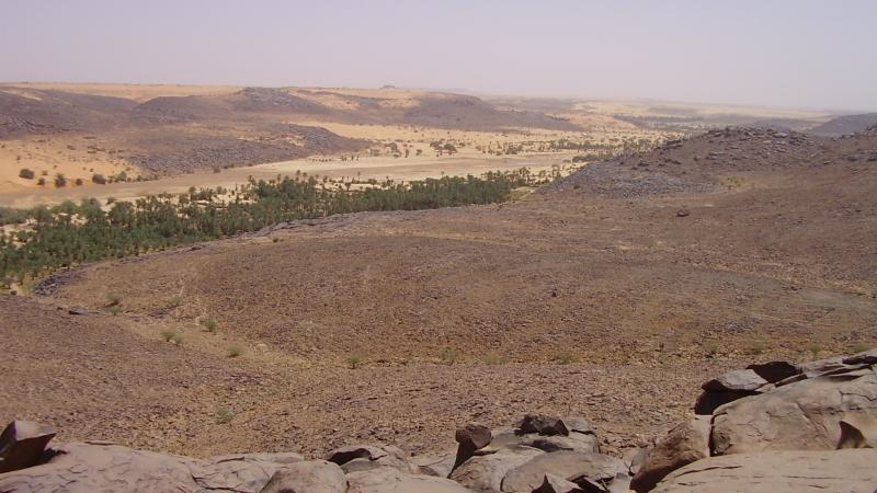 9.	Paisaje de Tidjikja (Mauritania, 2005)