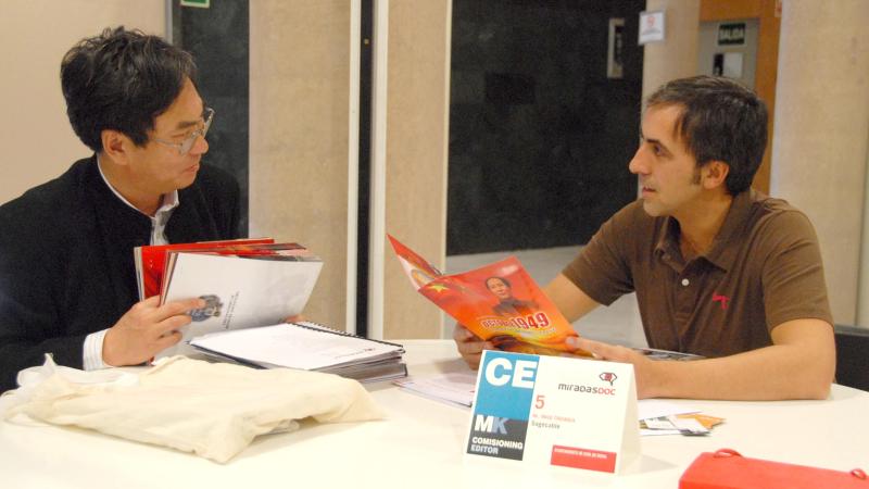 27. MIradasDoc2010 - One to one Pitching (comisioning editor, Íñigo Trojaola)