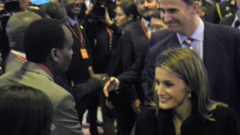 8. SSAARR los Príncipes de Asturias en INVESTOUR 2012 con los empresarios africanos