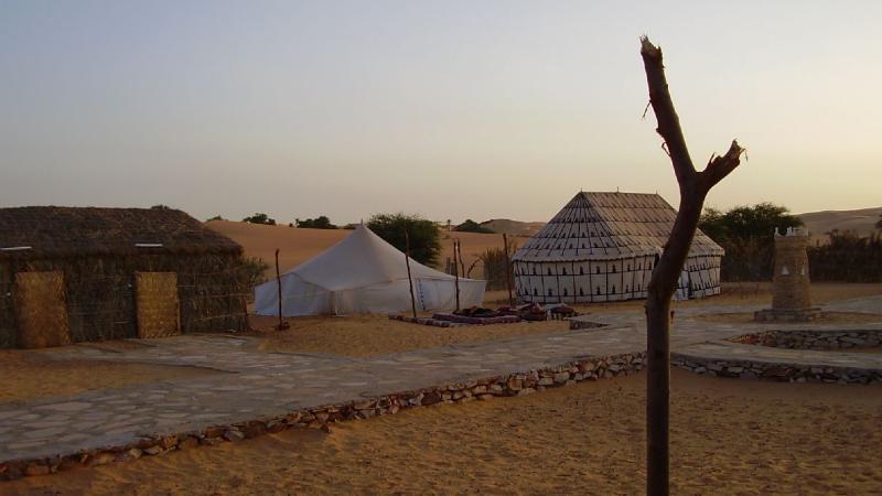 2.	Vista de albergue en Chinguetti, Mauritania