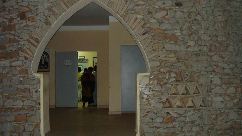 15.	Imagen del hospital de Chinguetti, Mauritania