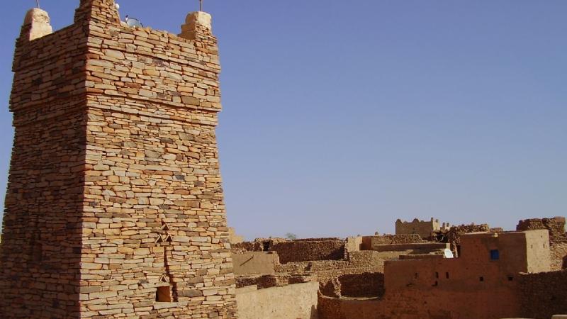 18.	Imagen de la mezquita en Chinguetti, Mauritania