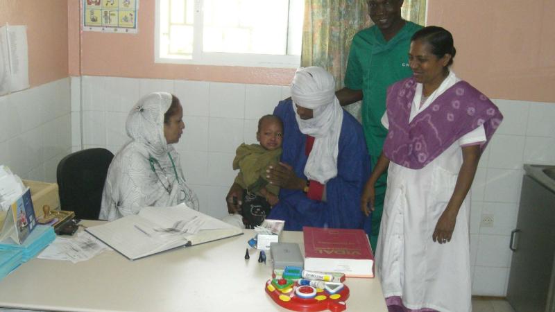 4. Imágenes del Hospital de Nouadhibou en Mauritania