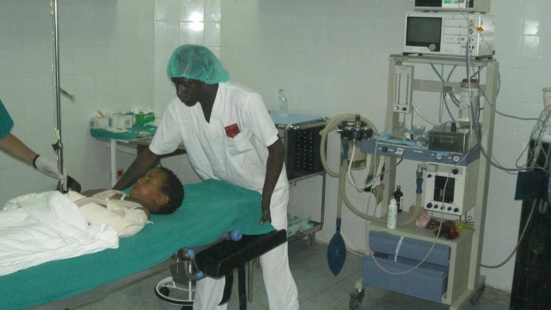 5. Imágenes del Hospital de Nouadhibou en Mauritania