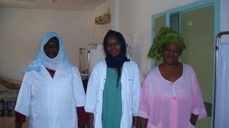 6. Imágenes del Hospital de Nouadhibou en Mauritania