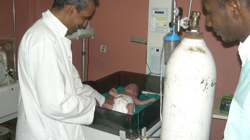 7. Imágenes del Hospital de Nouadhibou en Mauritania