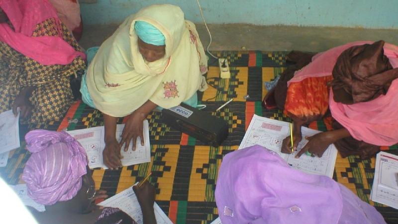 18.	Imágenes de un proyecto Radio Ecca en Nouakchott, capital de Mauritania