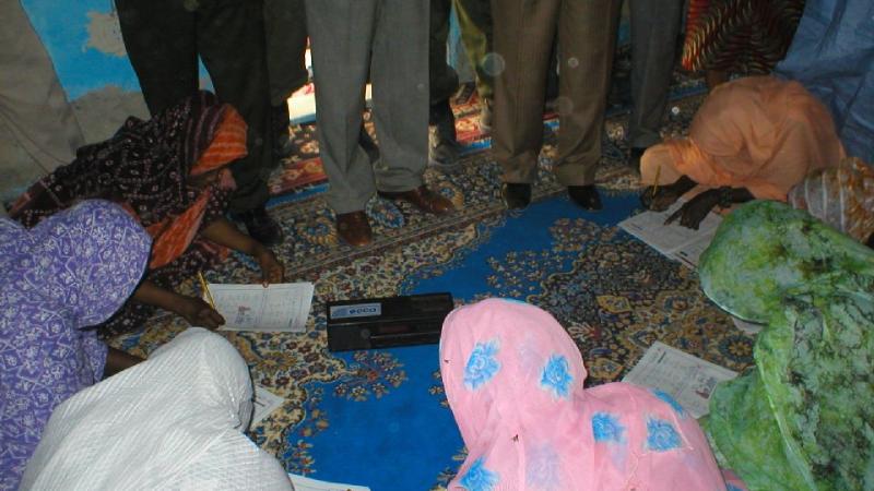 20.	Imágenes de un proyecto Radio Ecca en Nouakchott, capital de Mauritania