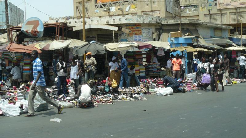 16.	Imágenes de la ciudad de Dakar, Senegal