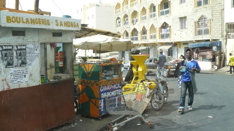 23.	Imágenes de la ciudad de Dakar, Senegal