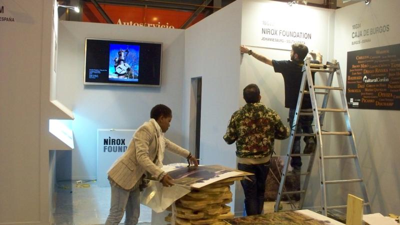 1. Imágenes de ARCOMadrid 2012, Nirox Foundation de Sudáfrica con la colaboración de Casa África