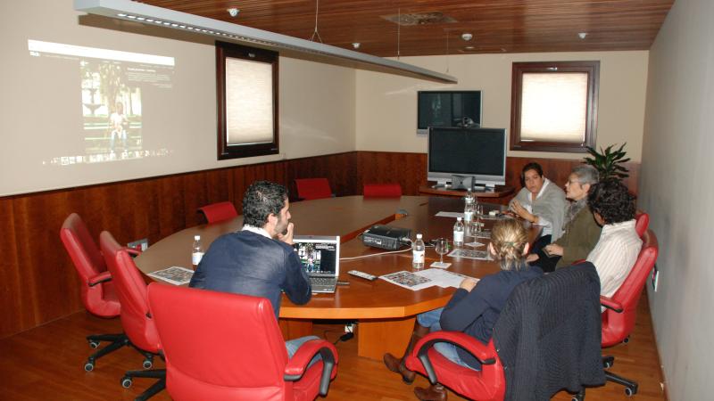 3. Imagen durante la selección del II Concurso Objetivo África 2012