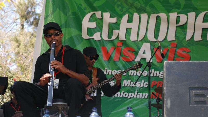 14. Actuación de Addis Acoustic Project en el programa Ethiopia vis a vis organizado por Casa África