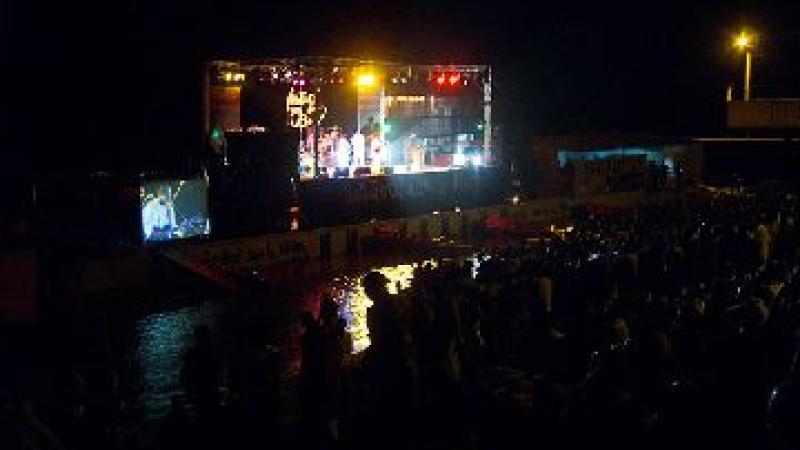 5. Segou. Festival Escenario de noche