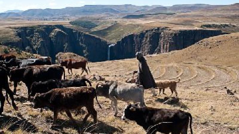 4.	Semonkong- Alrededores camino a las cascadas