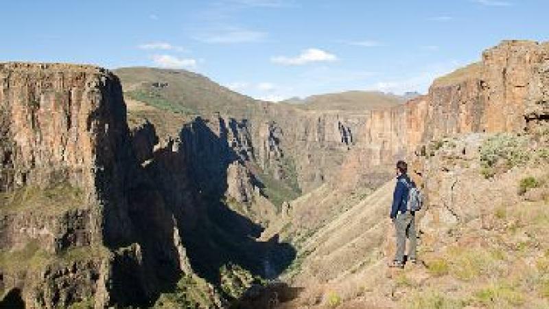 9.	Semonkong. Maletsunyane Fall