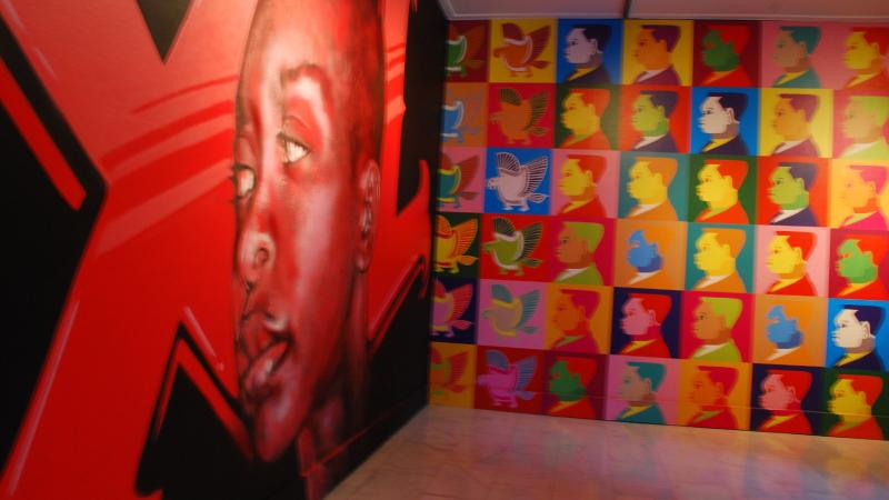 20. Montaje de la exposición Gráffica