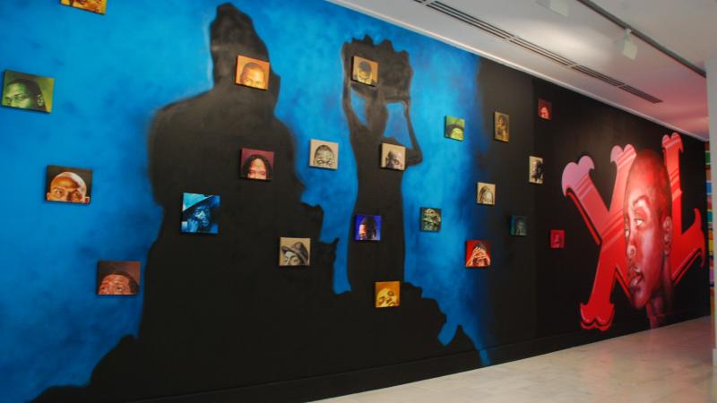 24. Salas de exposición en Casa África. Gráffica