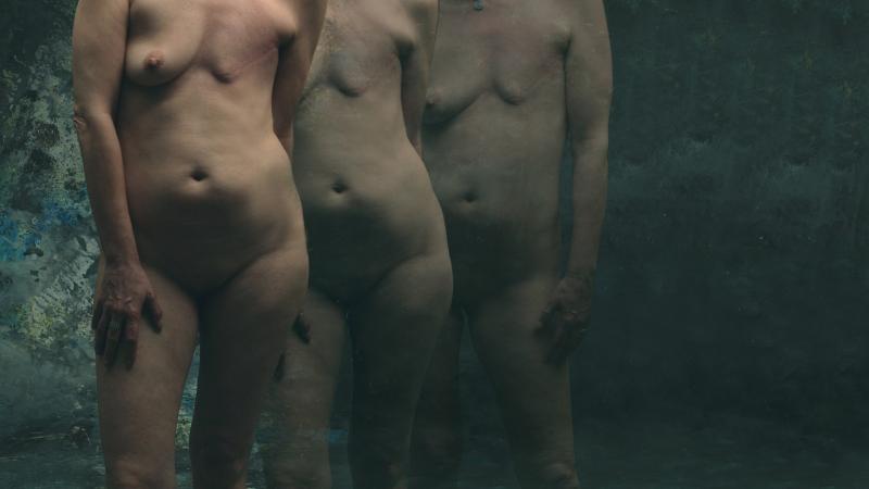 14. Secuencia de la performance de Judith Vizcarra