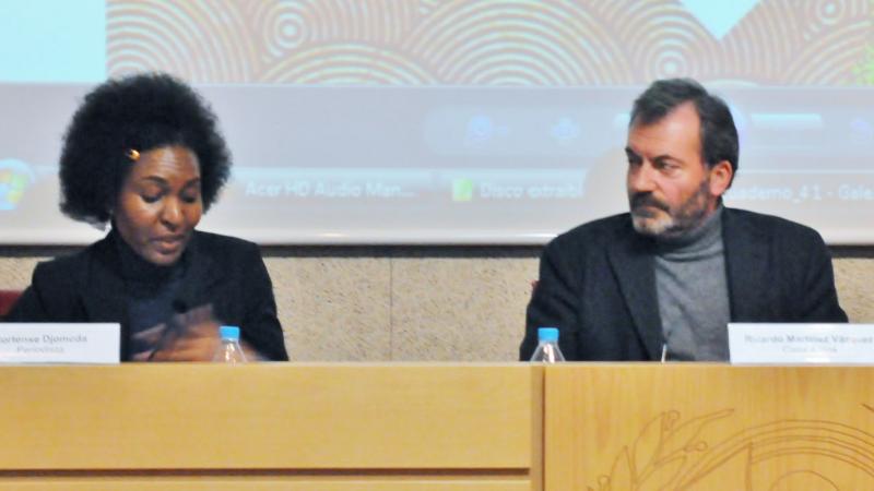 10. Mesa de presentación del Cuaderno Africano Si hablas de nosotros
