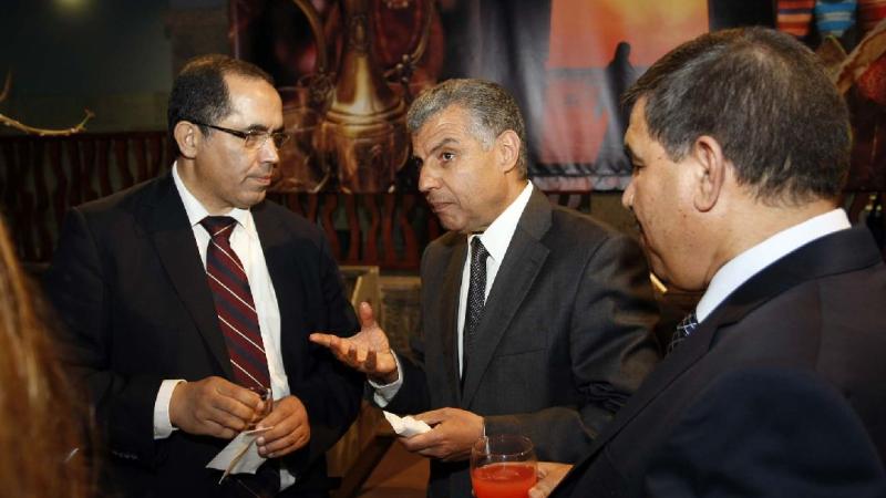 5. Imágenes del Presidente de la Región de Marrakech: Mr Hamid Narjisse la presentación de las nuevas líneas de Binter en Marruecos
