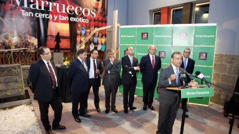 7. Imágenes de la presentación de las nuevas líneas de Binter en Marruecos