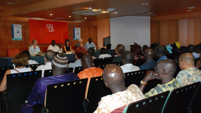 1. Homenaje a Léopold Sédar Senghor en Casa África