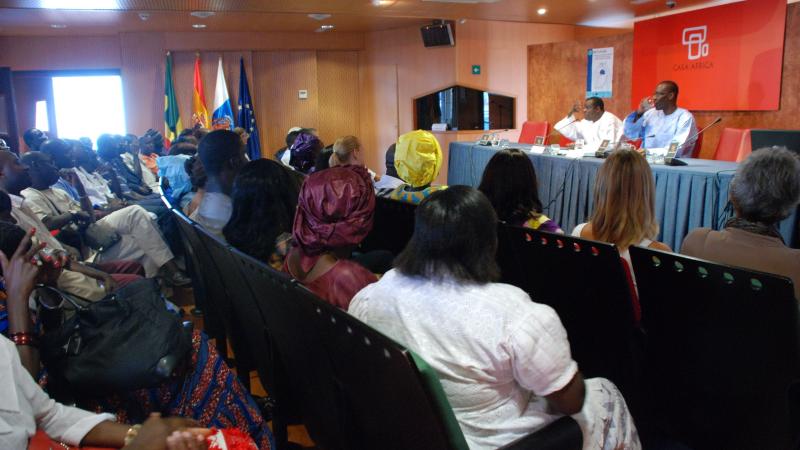 8. Homenaje a Léopold Sédar Senghor en Casa África