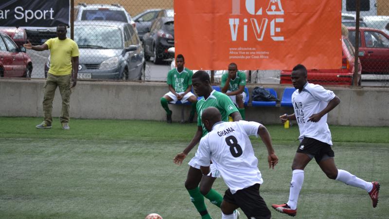 31. Partido entre Senegal y Ghana en la Copa África del Torneo África Vive