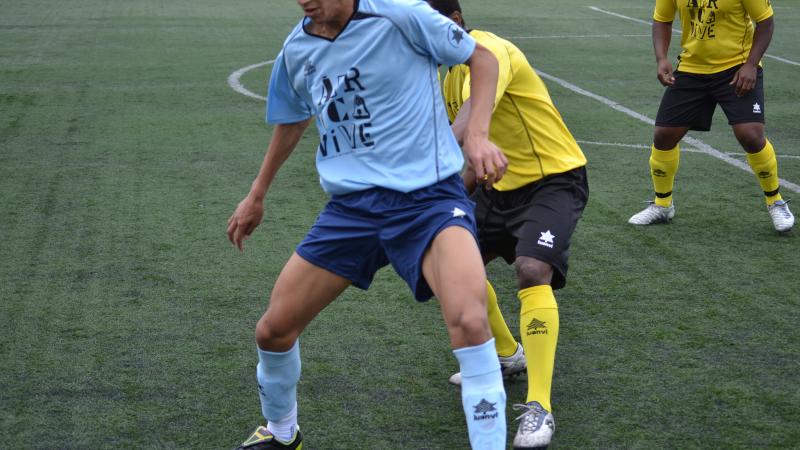 34. Partido entre Argelia y Santo y Príncipe en la Copa África del Torneo África Vive