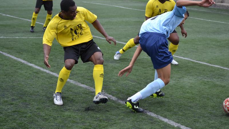 35. Partido entre Argelia y Santo y Príncipe en la Copa África del Torneo África Vive