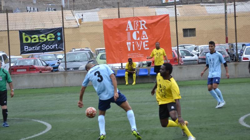 36. Partido entre Argelia y Santo y Príncipe en la Copa África del Torneo África Vive