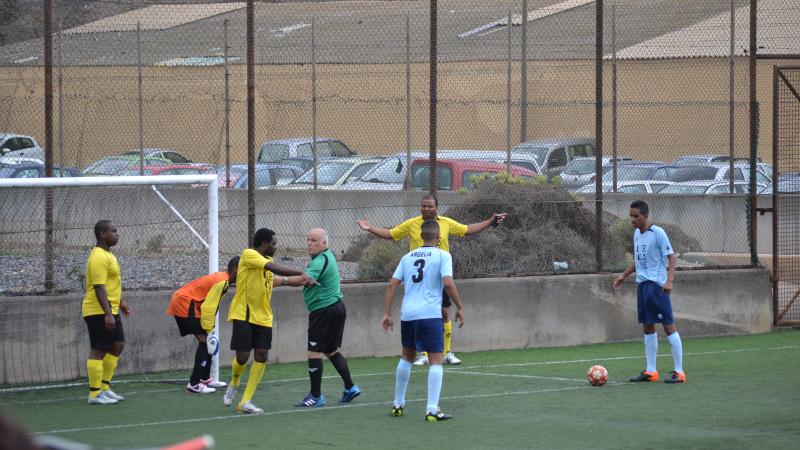 39. Partido entre Argelia y Santo y Príncipe en la Copa África del Torneo África Vive