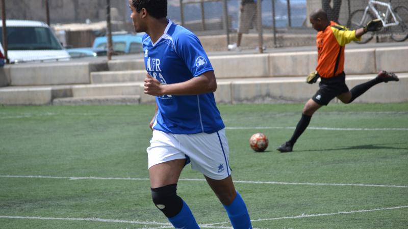 41. Partido entre Cabo Verde y Mauritania en la Copa África del Torneo África Vive