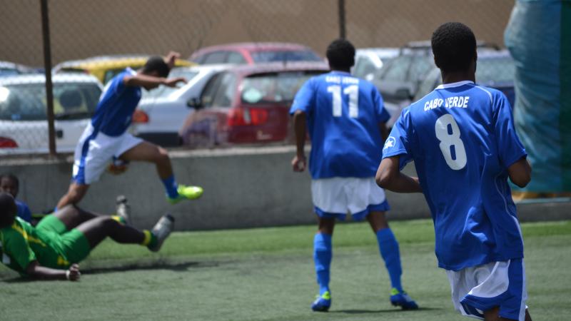 44. Partido entre Cabo Verde y Mauritania en la Copa África del Torneo África Vive
