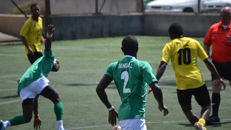 51. Partido entre Senegal y Santo Tomé y Príncipe en la Copa África del Torneo África Vive