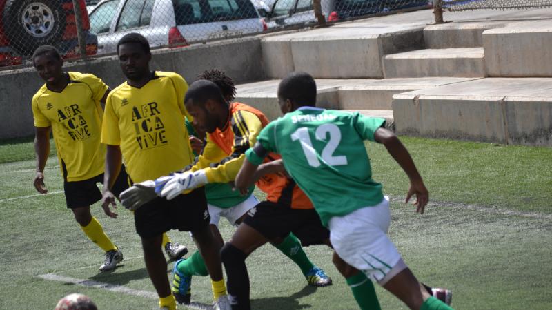 53. Partido entre Senegal y Santo Tomé y Príncipe en la Copa África del Torneo África Vive
