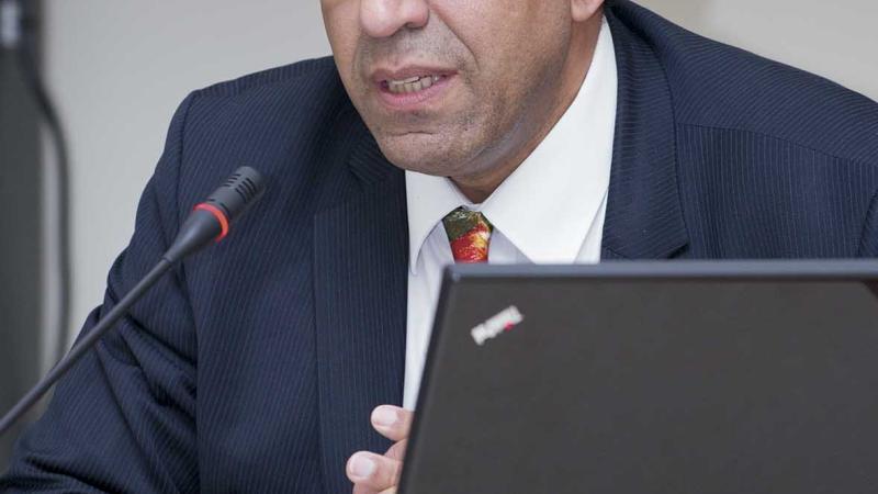 28. Intervención de Cheikh Mbacké Diop (profesor universitario e hijo del autor) en Casa Árabe