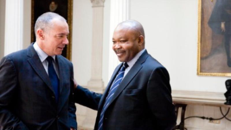 32. Reunión del Consejo Diplomático de Casa África en Madrid, a la izq. Luis Padilla (Secretario General de Casa África)