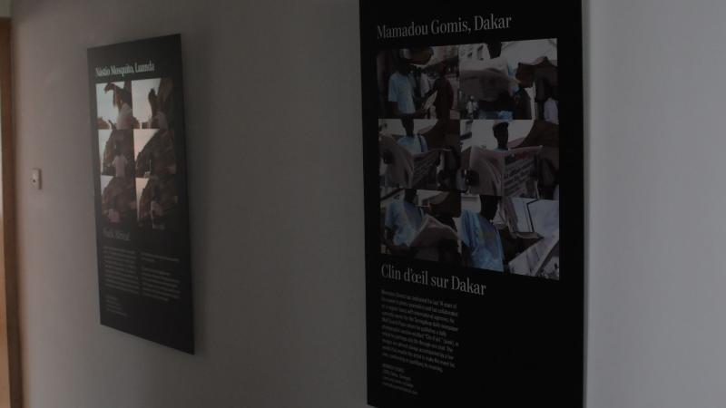 4. Exposición-proyecto audiovisual  Africalls? en la Fundación Nubuke en Accra (Ghana)