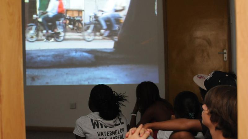 19. Exposición-proyecto audiovisual  Africalls? en la Fundación Nubuke en Accra (Ghana)