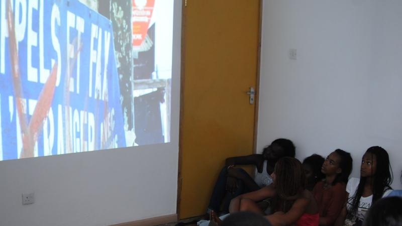 20. Exposición-proyecto audiovisual  Africalls? en la Fundación Nubuke en Accra (Ghana)