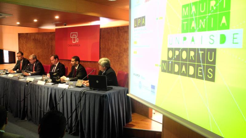 3. Presentación de la jornada Mauritania, un país de oportunidades