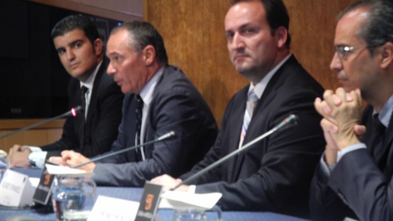 2. Mesa de presentación del Encuentro de Operadores Turísticos Canarias - Marruecos en Casa África