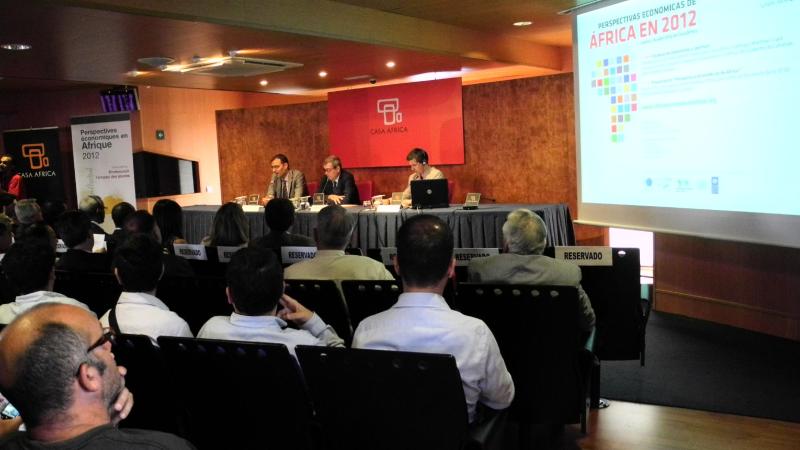 4. Acto de presentación del informe Perspectivas económicas de África, 2012 en Casa África