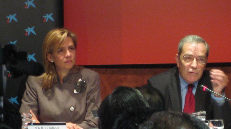 5. Presentación del proyecto GAVI por Jaume Lanaspa Gatnau -Director General de la Fundación La Caixa- y S.A.R. La Infanta Doña Cristina