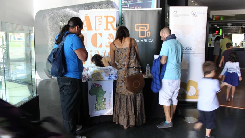 1. Imágenes del Ciclo de Cine Forum, África Sostenible en Las Palmas de Gran Canaria