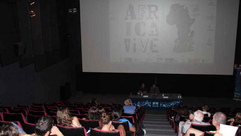 4. Imágenes del Ciclo de Cine Forum, África Sostenible en Las Palmas de Gran Canaria