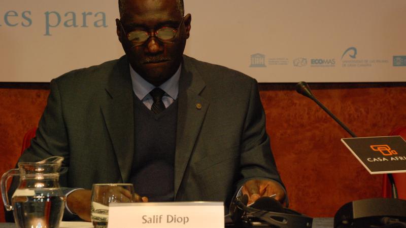 4. Salif Diop, Responsable Senior de Asuntos Ambientales del programa de las Naciones Unidas para el Medio Ambiente (UNEP)