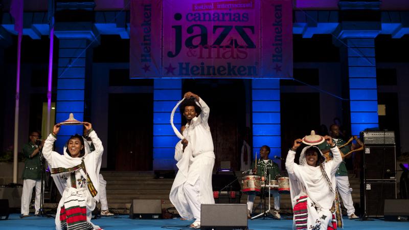 4. Actuación del grupo Ethiocolor en el Festival de Jazz